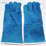 Cow Split Leather Industrial leather work gloves