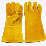 Cow split leather gloves manufacturers & suppliers